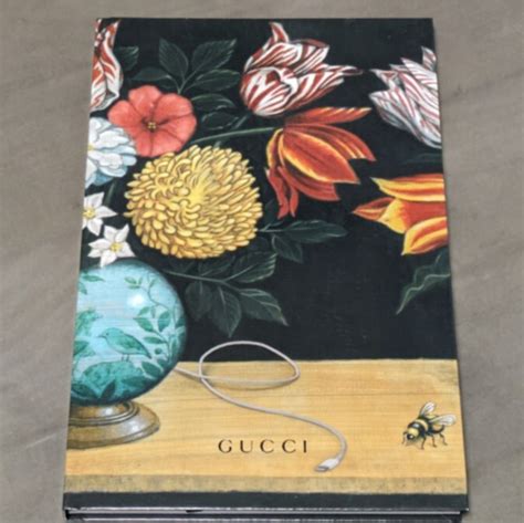 gucci memo notebooks.